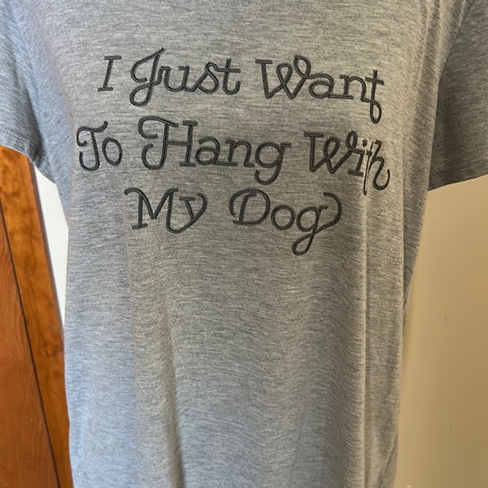Hang with my dog tee